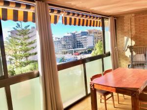 Balkón nebo terasa v ubytování Albaida Apartment