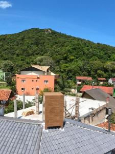 a view from the roof of a house at Morada da Marta in Guarda do Embaú +33 photos