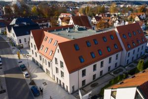 Letecký snímek ubytování Drexel`s Parkhotel am Schloss