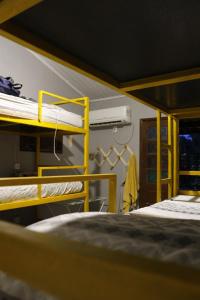 Postel nebo postele na pokoji v ubytování Hostel Rota 027 Itacaré