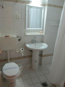 Koupelna v ubytování Hotel Lito