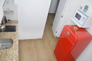 Kuchyň nebo kuchyňský kout v ubytování Barranco Wasi