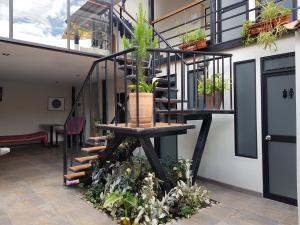 Μπαλκόνι ή βεράντα στο Xplora Hostel Cusco