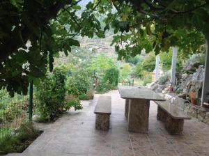 Um jardim no exterior de Quinta Do Circo - Serra Da Estrela - Turismo Rural