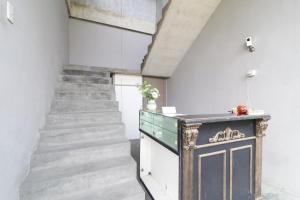 Kuchyň nebo kuchyňský kout v ubytování Krisna Hostel