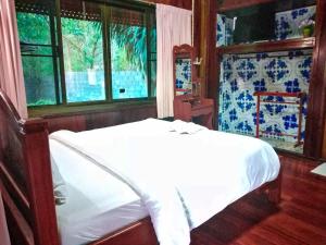 Cama o camas de una habitación en Pechpailin Resort