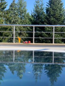 Swimming pool sa o malapit sa Family hotel Makedonska Kruchma
