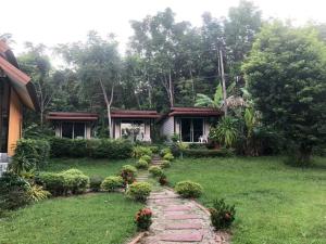 A garden outside Mook Tamarind Resort