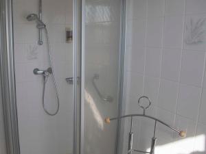 Koupelna v ubytování 176 Ferienwohnungen 3 Schmidt_s Au