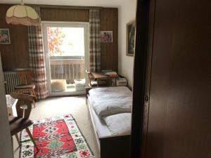 Postel nebo postele na pokoji v ubytování Haus Luise