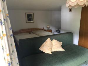 Postel nebo postele na pokoji v ubytování Haus Luise