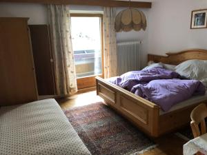 Postel nebo postele na pokoji v ubytování Haus Luise