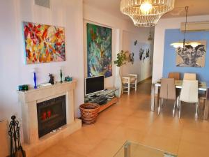 Telewizja i/lub zestaw kina domowego w obiekcie Carabeo Vista Mar
