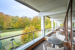 Balkoni atau teres di Hotel Hesselet