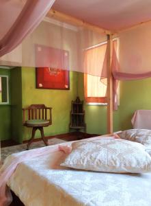 Posteľ alebo postele v izbe v ubytovaní Little Island Resort - Νησί Ιωαννίνων