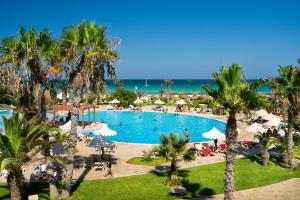 Bazén v ubytování Iliade Aqua Park - All Inclusive nebo v jeho okolí