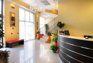 Vstupní hala nebo recepce v ubytování Hotel La Quercia