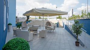 Balkón nebo terasa v ubytování Eracle Hotel