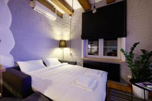 Posteľ alebo postele v izbe v ubytovaní Be Happy Apartment