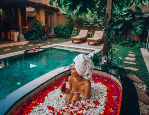 
The swimming pool at or near Ubud Nyuh Bali Resort & Spa
