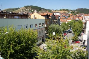 Widok na góry z tego hotelu