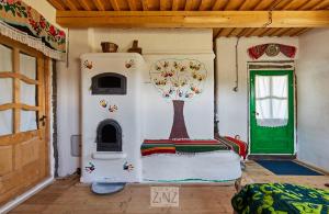 Posezení v ubytování Casa Glod