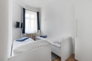 Postel nebo postele na pokoji v ubytování Zagreb Center Great Apartment 2