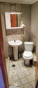 Kúpeľňa v ubytovaní Anemos Hotel