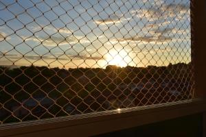 O pôr ou nascer do sol visto do hotel ou dos arredores