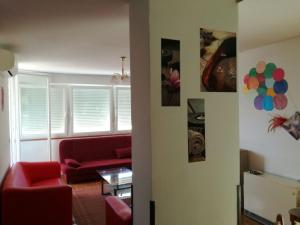 Część wypoczynkowa w obiekcie Apartment Pula