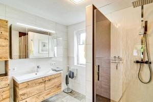 Koupelna v ubytování Ferienwohnung Ellmerer