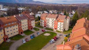 Widok na góry z tego apartamentu
