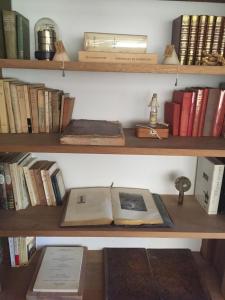 Knihovna v ubytování v soukromí