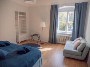 Posedenie v ubytovaní Blue flat by GrazRentals best location & free parking
