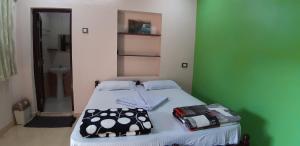 Postel nebo postele na pokoji v ubytování Manasa guest House