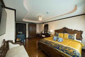 Khu vực ghế ngồi tại Thanyawintra Boutique and Spa