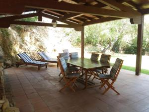 Patio nebo venkovní prostory v ubytování villa rubia