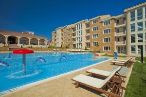 The swimming pool at or close to Apartments in complex ATIA RESORT