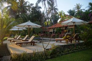 Swimming pool sa o malapit sa Alam Mimpi Bali