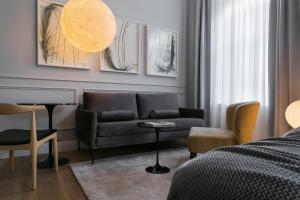 Posteľ alebo postele v izbe v ubytovaní Bumblebee Luxury Apartments