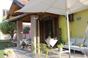 Patio nebo venkovní prostory v ubytování Due Lune B&B