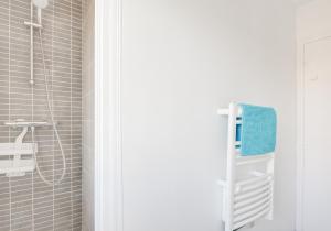 Koupelna v ubytování Résidence Nathalie + 11 fotografií