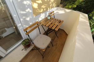 Balkón alebo terasa v ubytovaní Idassa bridge apartments