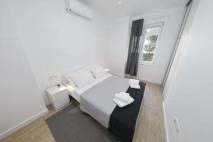 Posteľ alebo postele v izbe v ubytovaní Idassa bridge apartments