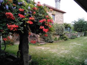 A garden outside Casa Rural Maria Bargiela