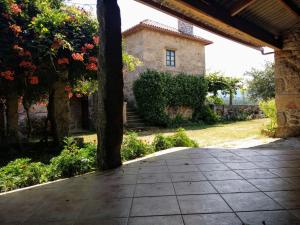 A garden outside Casa Rural Maria Bargiela