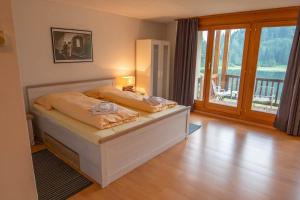 Katil atau katil-katil dalam bilik di Hotel Ristorante LIDO