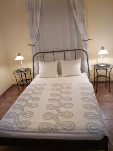 Кровать или кровати в номере Penzion Pacovka