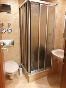 Koupelna v ubytování Gemütliche Ferienwohnung EVIELINE in Todtmoos + 28 fotografií