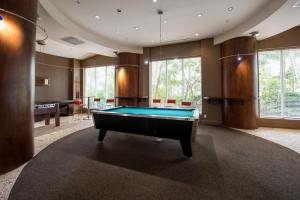 a billiard room with a pool table in it at Paradise on Hollywood Beach 2 bed 2 bath in Hollywood